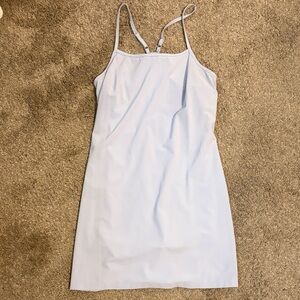 Light Blue Spaghetti-Strap Dress